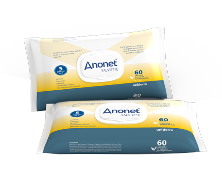 ANONET SALVIETTE 60 PEZZI - Gruppofarmastore.it