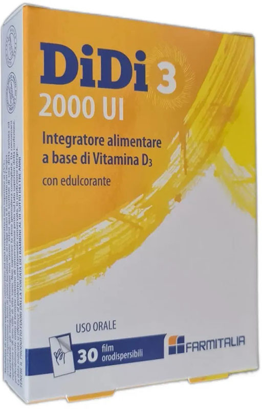 DIDI3 2000 UI 30 FILM ORODISPERSIBILI - Gruppofarmastore.it
