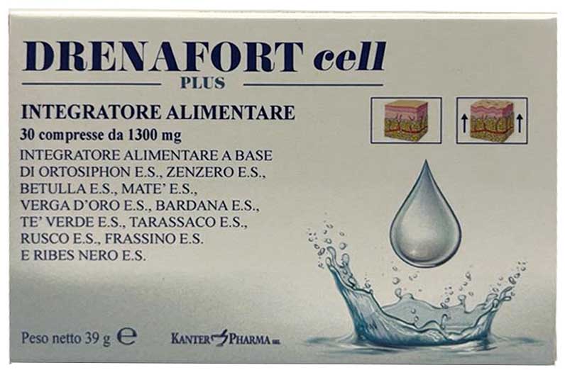 DRENAFORT CELL PLUS 30 COMPRESSE - Gruppofarmastore.it
