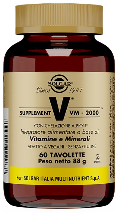 SUPPLEMENT VM 2000 60 TAVOLETTE - Gruppofarmastore.it