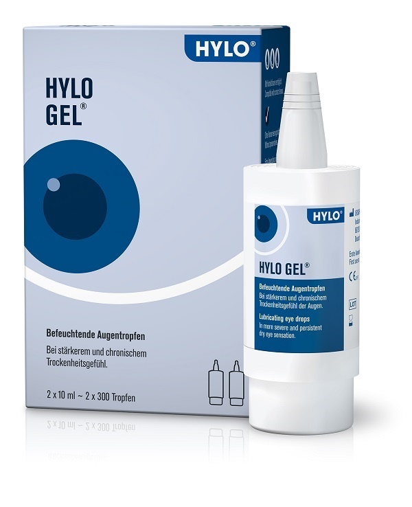 HYLO GEL COLLIRIO 2 FLACONCINI DA 10 ML - Gruppofarmastore.it