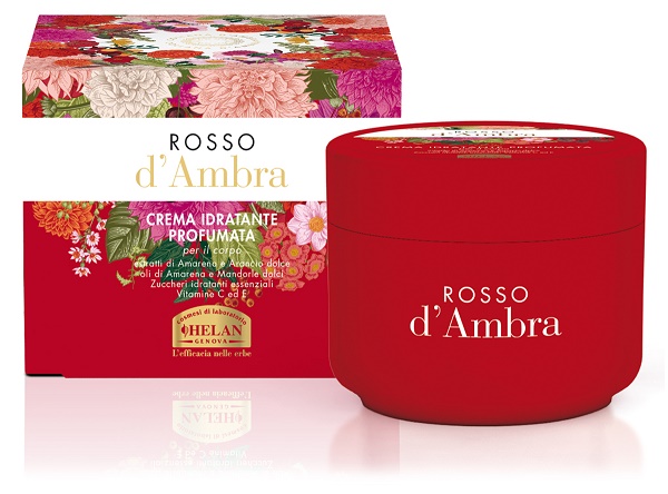 ROSSO D'AMBRA CREMA IDRATANTE PROFUMATA 200 ML - Gruppofarmastore.it