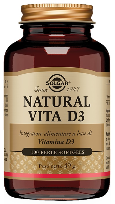 NATURAL VITA D3 100 PERLE - Gruppofarmastore.it