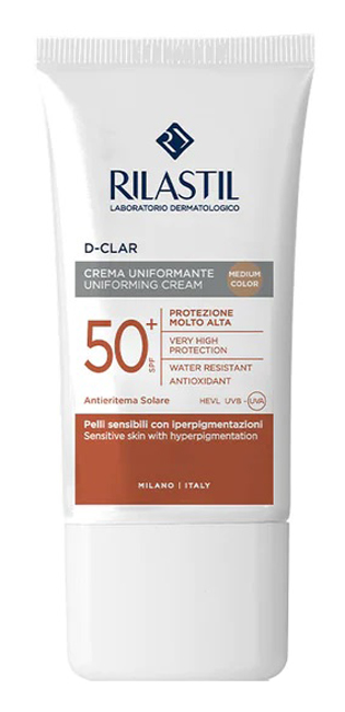 RILASTIL SUN SYSTEM D-CLAR MEDIUM SPF50+ 40 ML - Gruppofarmastore.it