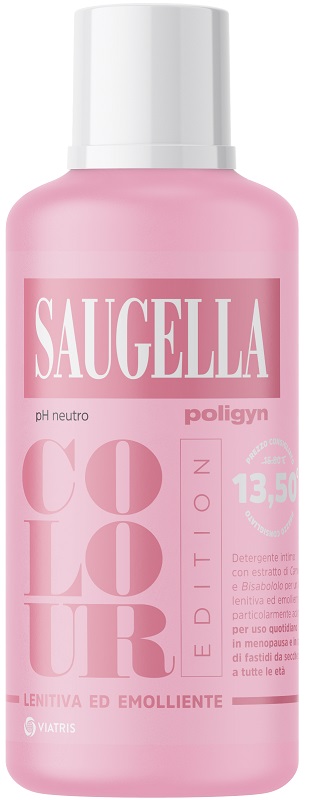 SAUGELLA POLIGYN COLOUR EDITION DETERGENTE INTIMO 500 ML - Gruppofarmastore.it