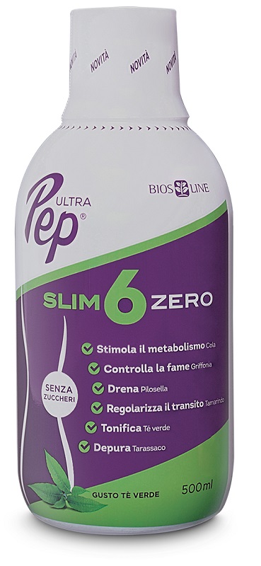 ULTRA PEP SLIM 6 ZERO TE' VERDE 500 ML - Gruppofarmastore.it