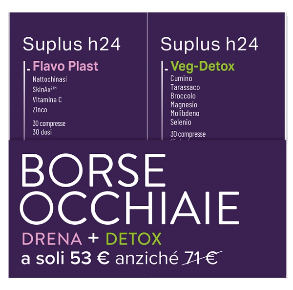 MYCLI BORSE OCCHIAIE MYCLI VEG DETOX 30 CAPSULE + MYCLI FLAVO PLAST 30 CAPSULE - Gruppofarmastore.it