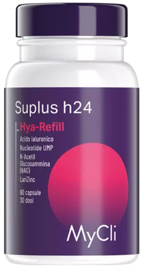 MYCLI SUPLUS H24 HYA REFILL 60 CAPSULE - Gruppofarmastore.it
