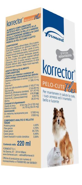 KORRECTOR PELO CUTE PLUS 220 ML - Gruppofarmastore.it