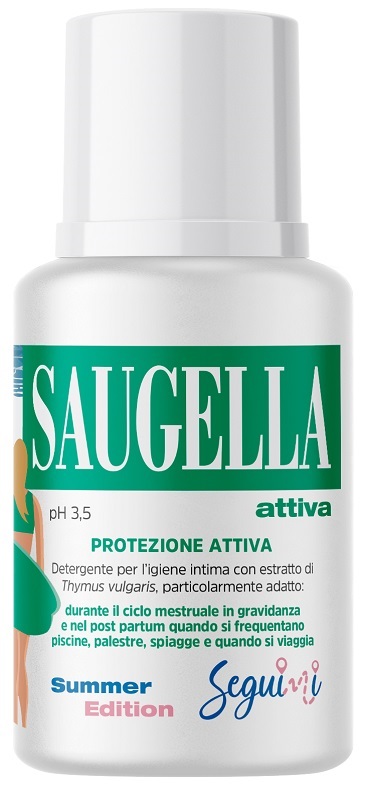SAUGELLA ATTIVA PH 3,5 PROTEZIONE ATTIVA DETERGENTE IGIENE INTIMA 100 ML - Gruppofarmastore.it