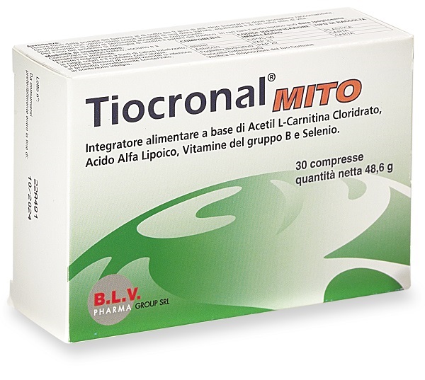TIOCRONAL MITO 30 COMPRESSE - Gruppofarmastore.it