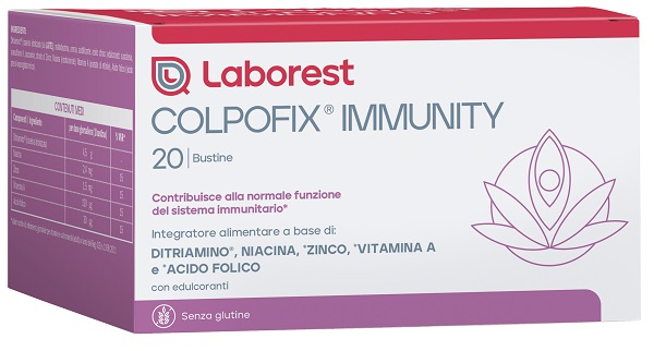 COLPOFIX IMMUNITY 20 BUSTINE SENZA GLUTINE CON EDULCORANTI - Gruppofarmastore.it