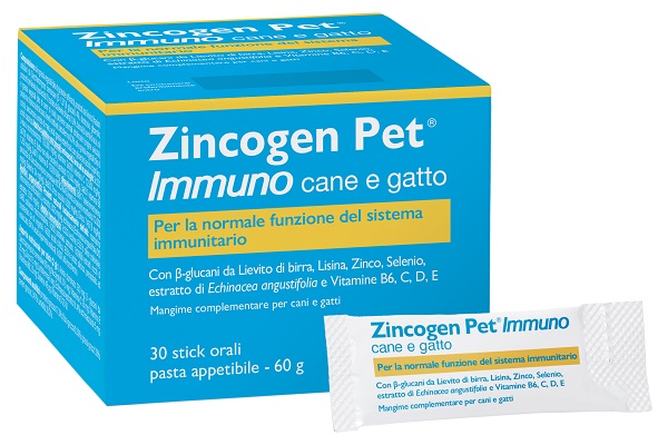 ZINCOGEN PET IMMUNO PASTA 30 STICK - Gruppofarmastore.it