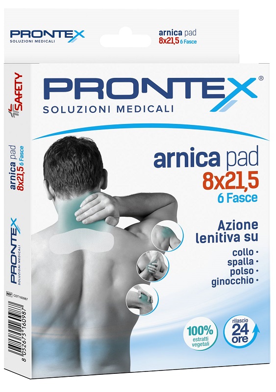 FASCIA PRONTEX ARNICA PAD 8 X 21 ,5 6 PEZZI - Gruppofarmastore.it