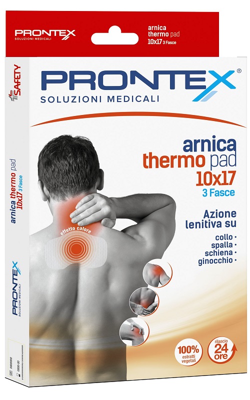 FASCIA PRONTEX ARNICA THERMO PAD 10 x 17 3 PEZZI - Gruppofarmastore.it