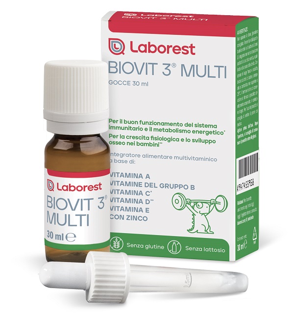 BIOVIT 3 MULTI GOCCE 30 ML - Gruppofarmastore.it
