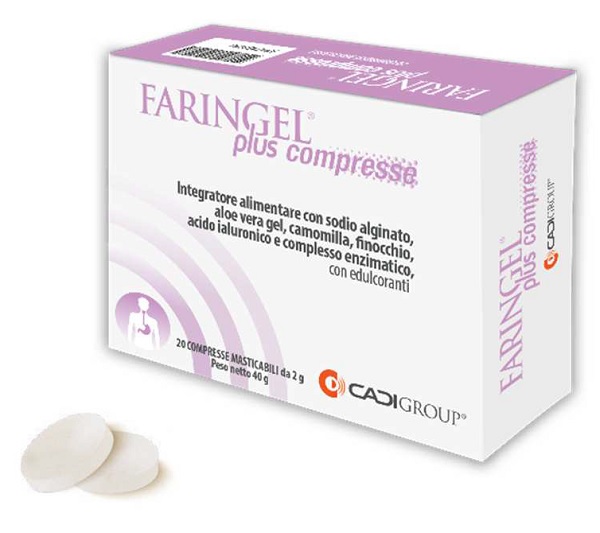 FARINGEL PLUS 20 COMPRESSE MASTICABILI - Gruppofarmastore.it