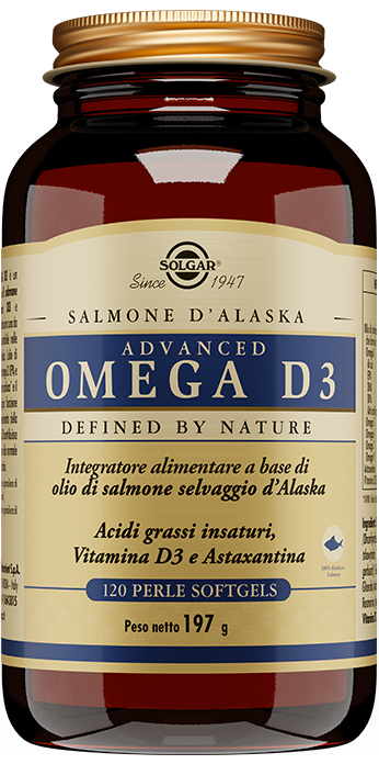 ADVANCED OMEGA D3 120 PERLE SOFTGEL - Gruppofarmastore.it