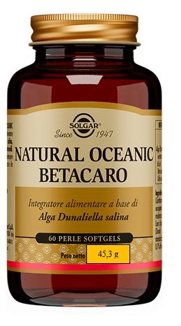 NATURAL OCEANIC BETACARO 60 PERLE - Gruppofarmastore.it