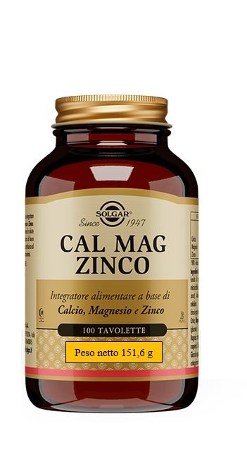 CAL MAG ZINCO 100 TAVOLETTE - Gruppofarmastore.it