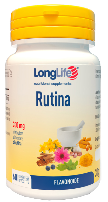 LONGLIFE RUTINA 300 MG 60 COMPRESSE RIVESTITE - Gruppofarmastore.it