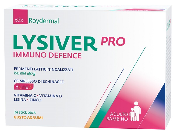 LYSIVER PRO IMMUNO DEFENCE 24 STICK PACK DA 3 G - Gruppofarmastore.it