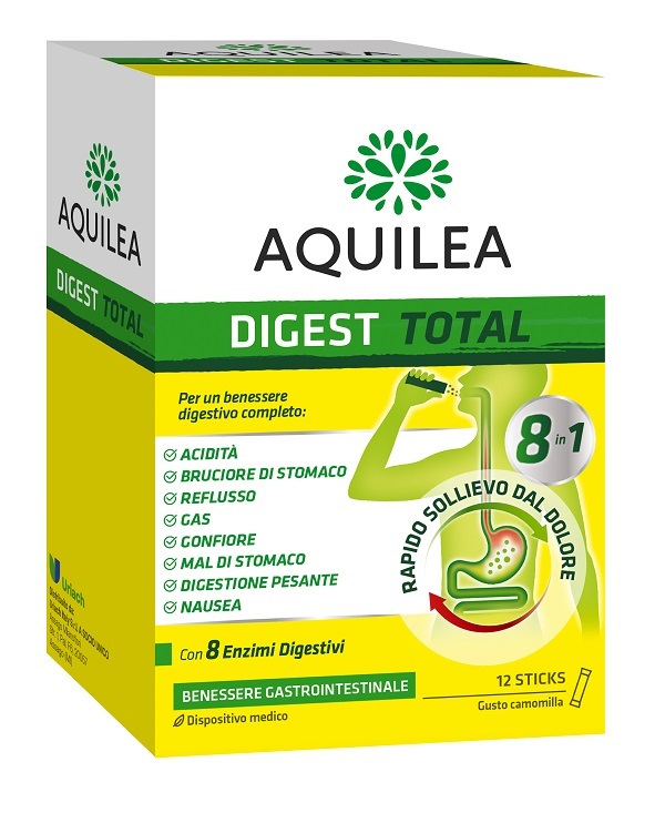 AQUILEA DIGEST TOTAL 12 STICK 2,5 G - Gruppofarmastore.it