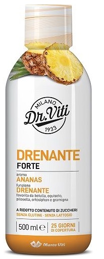 DR VITI DRENANTE FORTE ANANAS 500 ML SENZA ZUCCHERI - Gruppofarmastore.it