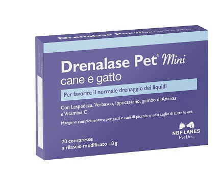 DRENALASE PET MINI CANE GATTO 20 COMPRESSE - Gruppofarmastore.it