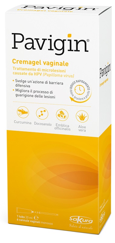 PAVIGIN CREMAGEL VAGINALE 30 ML CON 6 CANNULE VAGINALI MONOUSO - Gruppofarmastore.it