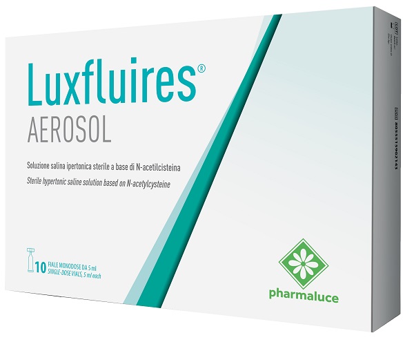SOLUZIONE PER AEROSOL LUXFLUIRES 10 FIALE 5 ML - Gruppofarmastore.it