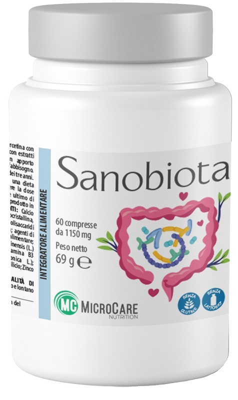 MICROCARE NUTRITION SANOBIOTA 60 COMPRESSE - Gruppofarmastore.it