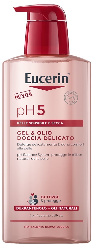 EUCERIN GEL & OLIO DOCCIA DELICATO 400 ML - Gruppofarmastore.it