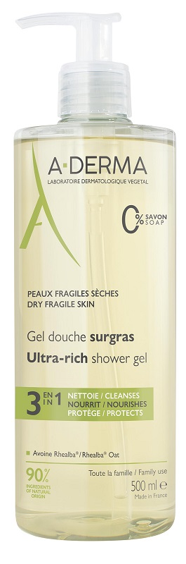 LES INDISPENSABLES GEL DOCCIA SURGRAS 500 ML - Gruppofarmastore.it