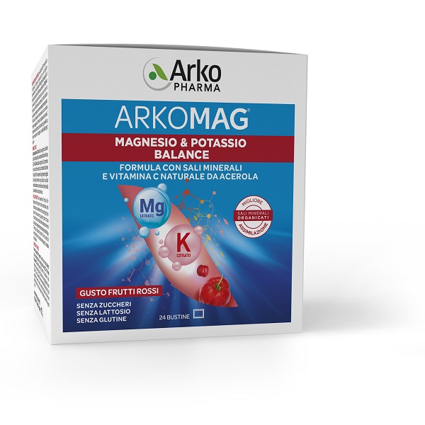ARKOMAG MAGNESIO & POTASSIO BALANCE 24 BUSTINE - Gruppofarmastore.it
