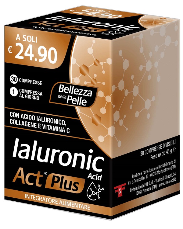 IALURONIC ACID ACT PLUS 30 COMPRESSE DIVISIBILI - Gruppofarmastore.it