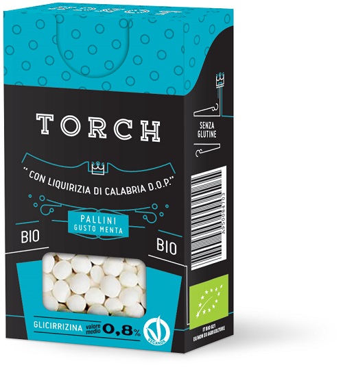 TORCH LIQUIRIZIA PALLINI MENTA BIO 20 G - Gruppofarmastore.it