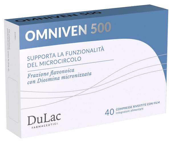 OMNIVEN 500 40 COMPRESSE - Gruppofarmastore.it