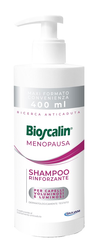 BIOSCALIN MENOPAUSA SHAMPOO RINFORZANTE 400 ML - Gruppofarmastore.it