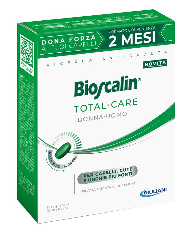 BIOSCALIN TOTAL CARE 60 COMPRESSE - Gruppofarmastore.it