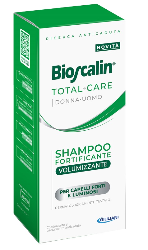 BIOSCALIN TOTAL CARE SHAMPOO FORTIFICANTE VOLUMIZZANTE 200 ML - Gruppofarmastore.it
