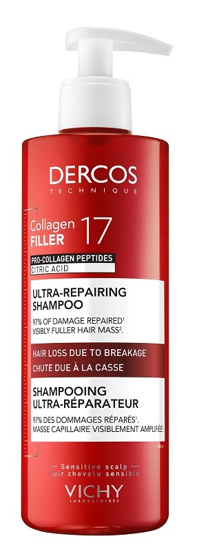 DERCOS COLLAGEN 17 FILLER SHAMPOO 400 ML - Gruppofarmastore.it