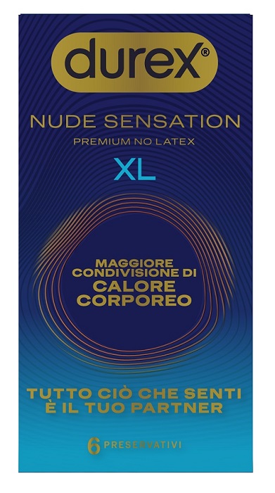 PRESERVATIVO DUREX NUDE SENSATION XL 6 PEZZI - Gruppofarmastore.it
