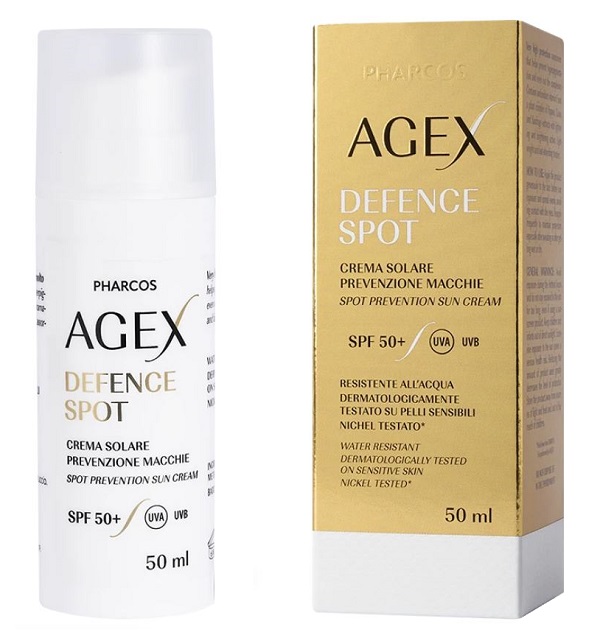 AGEX DEFENCE SPOT PHARCOS CREMA SOLARE PREVENZIONE MACCHIE 50 ML - Gruppofarmastore.it