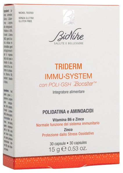 TRIDERM IMMU SYSTEM 30 CAPSULE - Gruppofarmastore.it