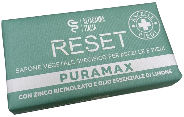 PURAMAX RESET SAPONE VEGETALE ASCELLE E PIEDI 100 G - Gruppofarmastore.it