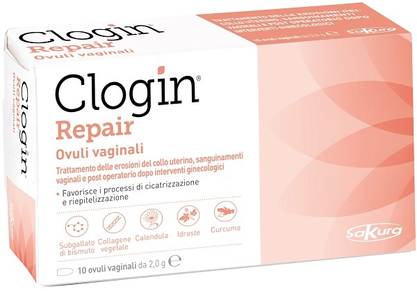 CLOGIN REPAIR 10 OVULI VAGINALI - Gruppofarmastore.it