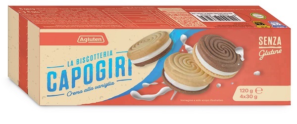 AGLUTEN CAPOGIRI CREMA VANIGLIA 120 G - Gruppofarmastore.it