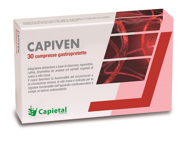 CAPIVEN 30 COMPRESSE GASTROPROTETTE - Gruppofarmastore.it