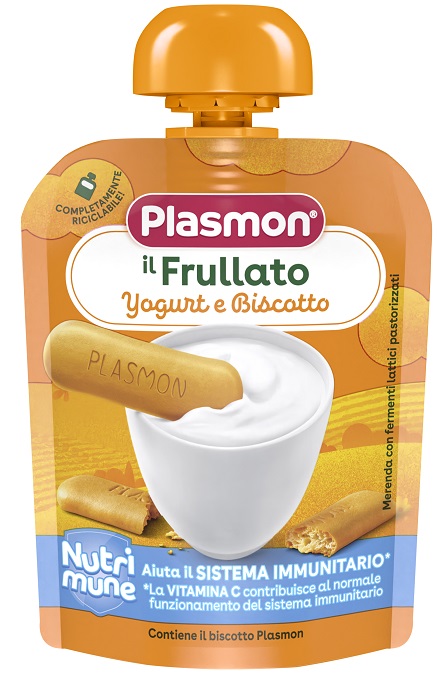 PLASMON IL FRULLATO BISCOTTO & YOGURT 85 G - Gruppofarmastore.it